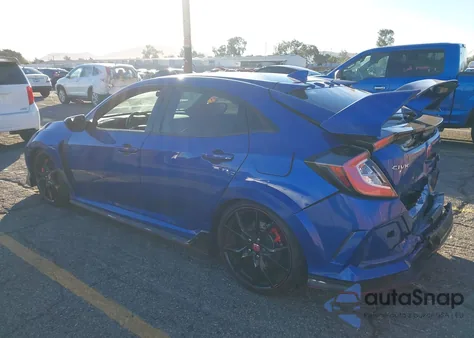 2018 Honda Civic Type R Touring z USA, uszkodzony, nr VIN SHHFK8G72JU202183